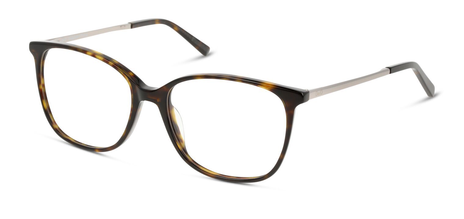 DbyD Rechteckig Brillen DBOF5034 Havana für Damen