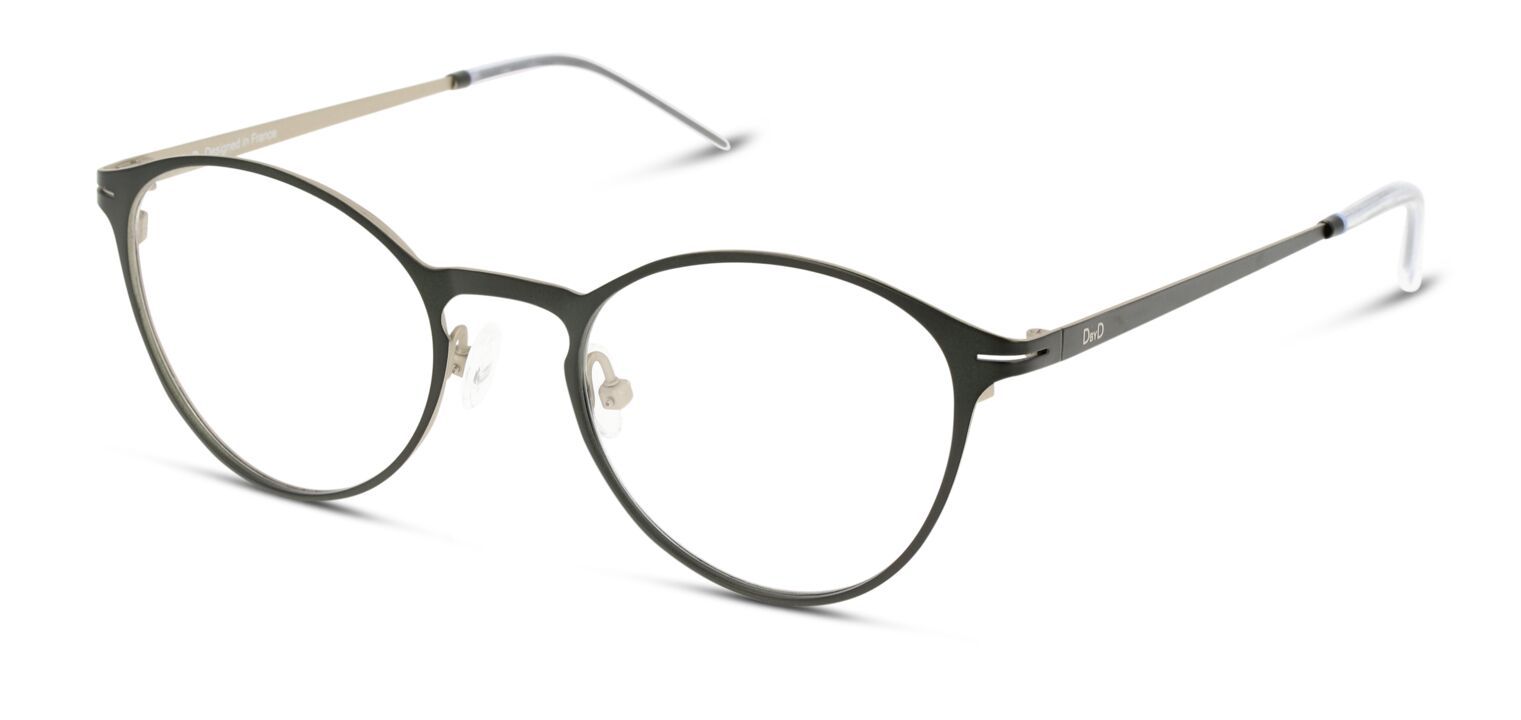 Lunettes de vue Femme DbyD DBOF9013 Ronde Vert McOptic