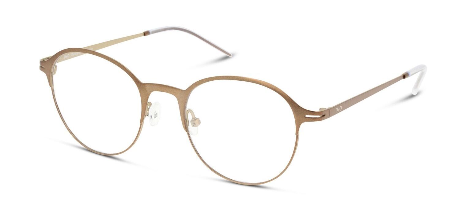 Lunettes de vue Femme DbyD DBOU9000 Ronde Beige