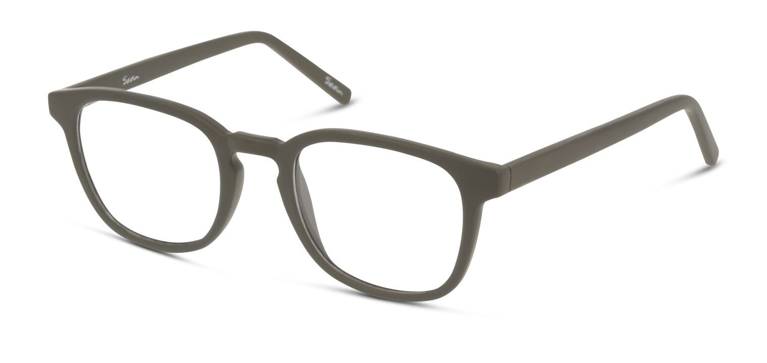 Seen Rechteckig Brillen SNOM5003 Grün für Herren