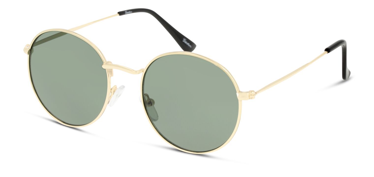 Seen Sonnenbrillen Herr-Dame SNSU0009 Rund Gold