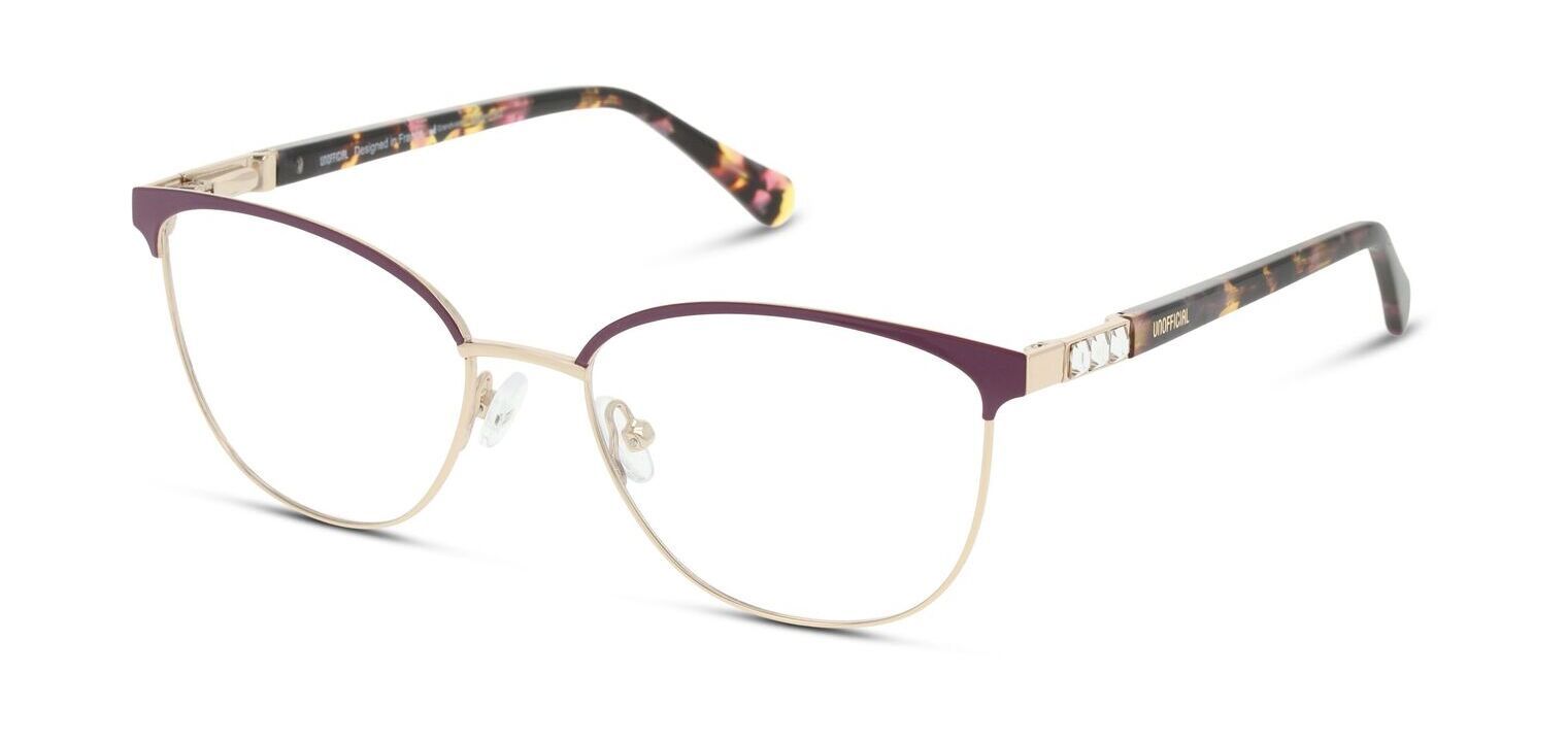 Lunettes de vue Femme Unofficial UNOF0462 Rectangle Violet McOptic