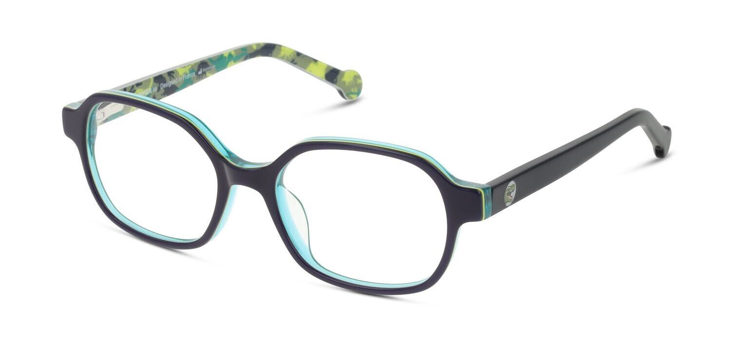 Unofficial Brillen Kind UNOK0070 Rechteckig Blau