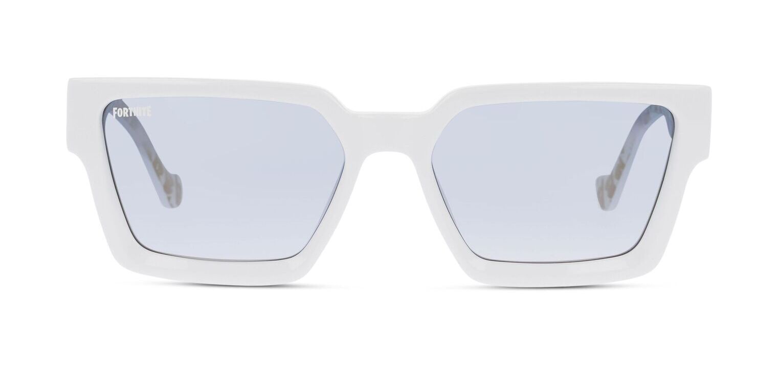 Lunettes de soleil Homme-Femme Unofficial UNSU0150 Rectangle Blanc