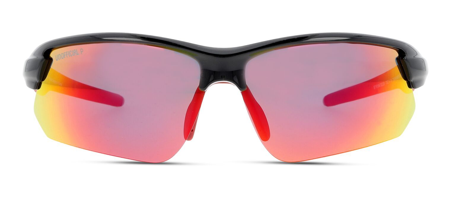 Unofficial Sonnenbrillen Herr UNSM0059P Rechteckig Schwarz