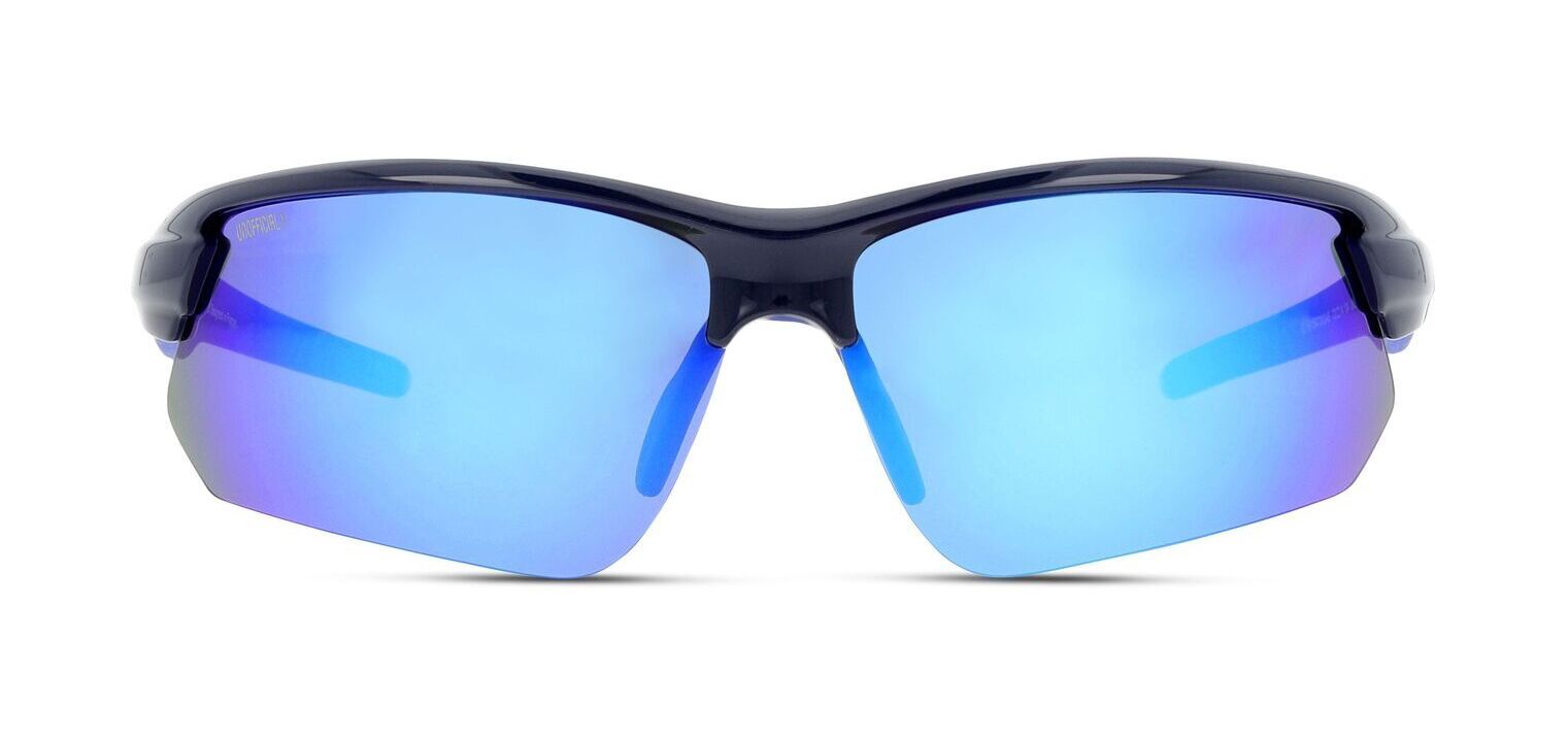 Unofficial Rechteckig Sonnenbrillen UNSM0059P Blau für Herren