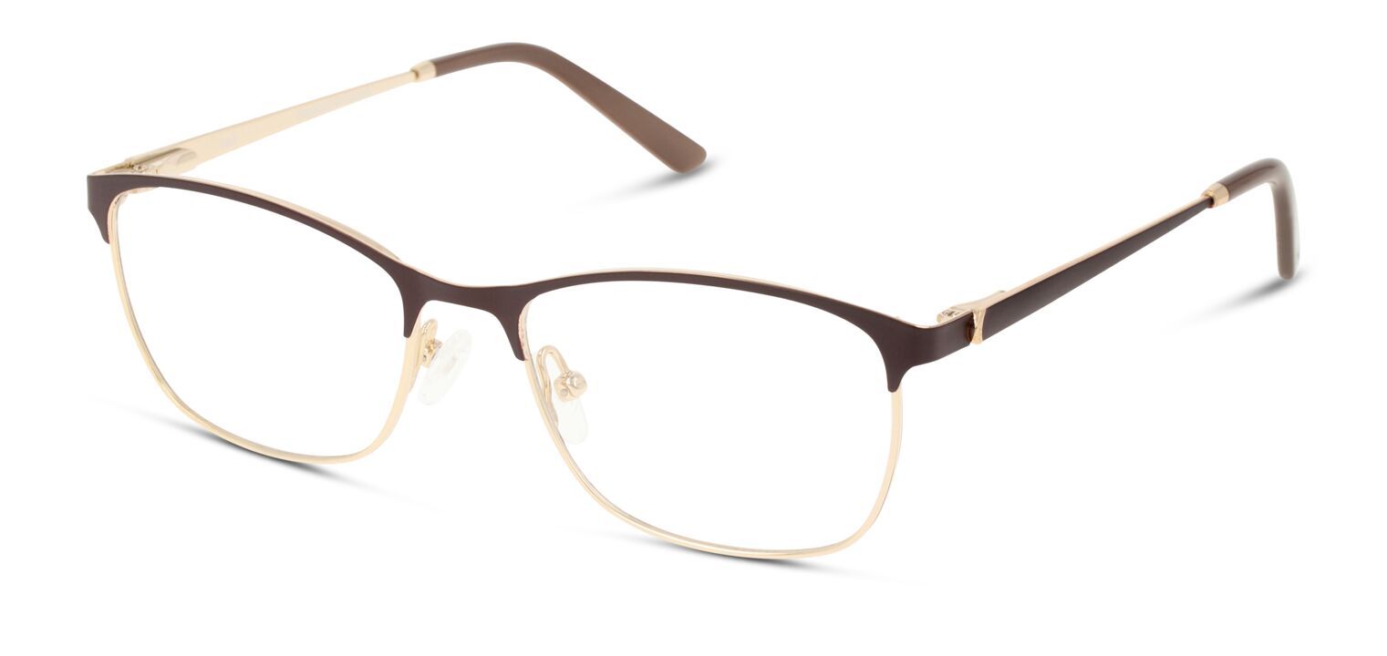 DbyD Brillen Dame DBOF9001 Wayfarer Braun
