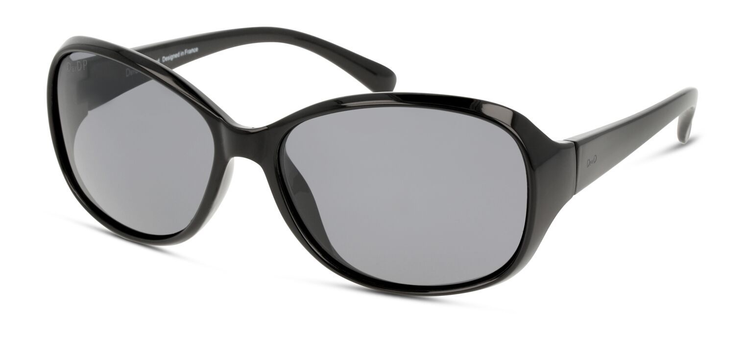 Occhiali da sole DbyD Ovale DBSF9000P Nero da Donna