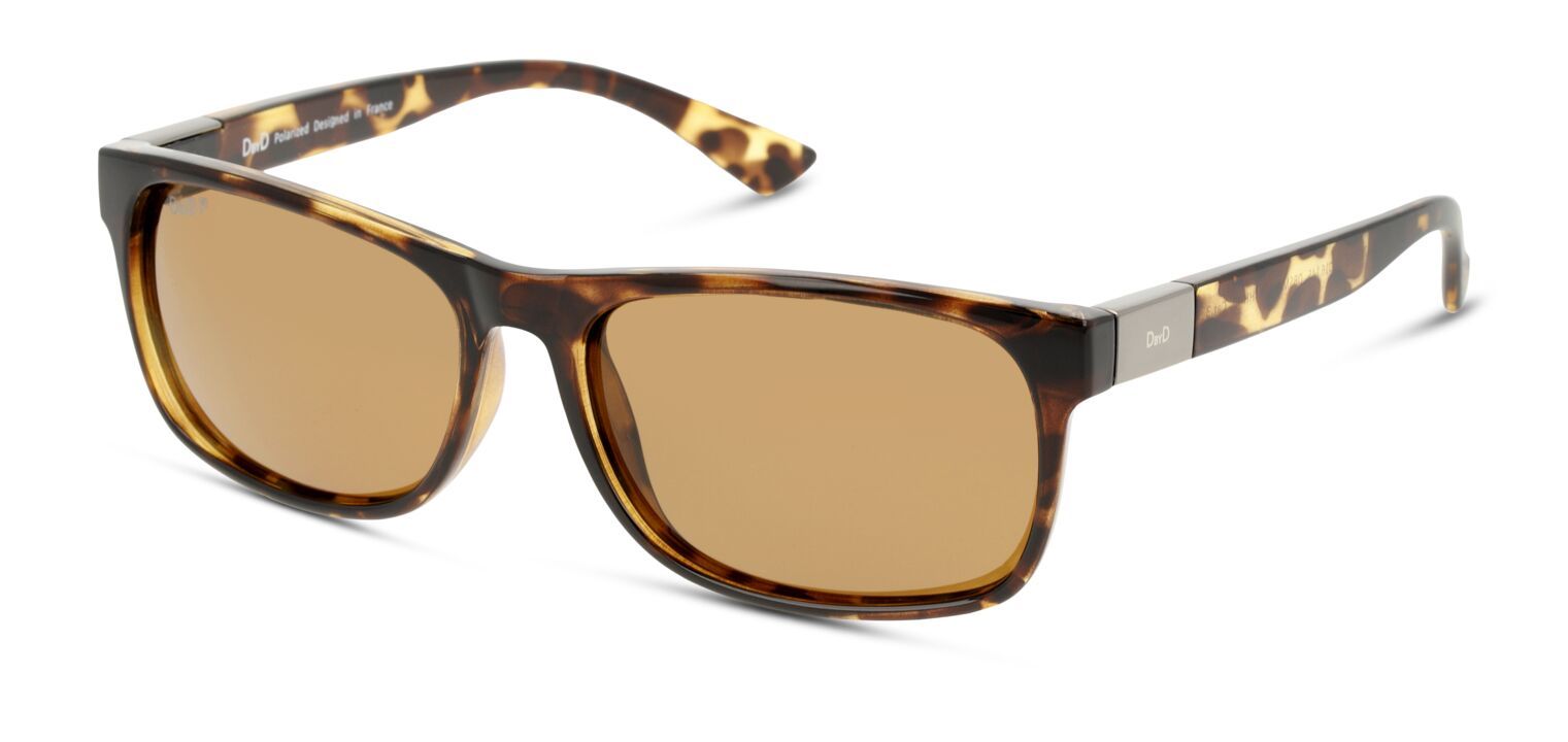 DbyD Rechteckig Sonnenbrillen DBSM9009P Havana für Herren