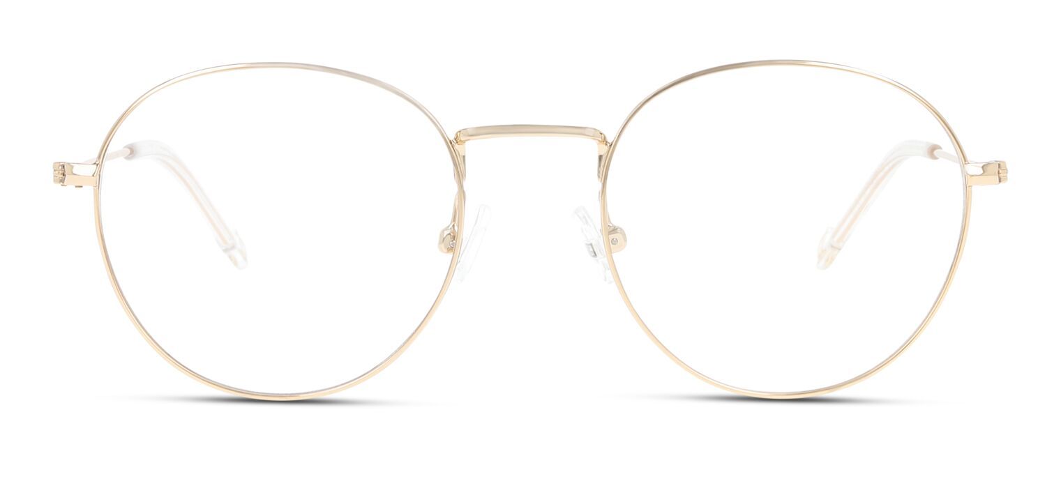 Lunettes de vue Femme Unofficial UNOF0065 Ronde Doré McOptic