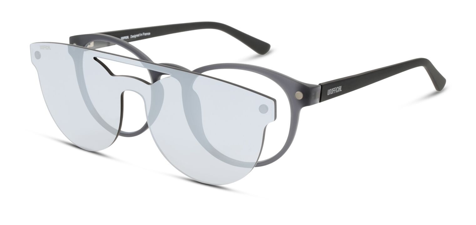 Occhiali da vista Unofficial Ovale UNOM0013 Grigio da Uomo