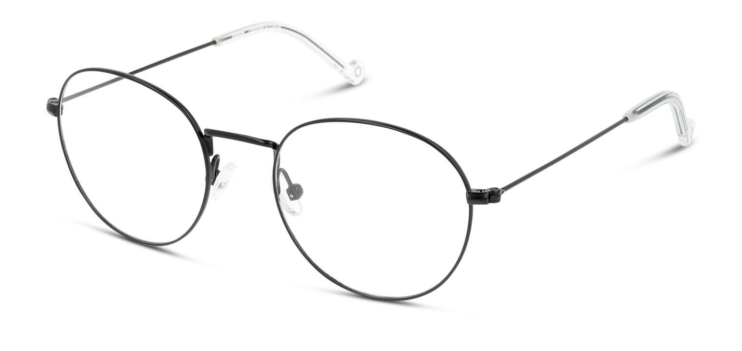 Lunettes de vue Homme Unofficial UNOM0065 Ronde Noir mat