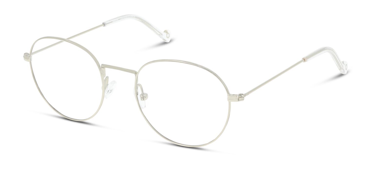 Lunettes de vue Homme Unofficial UNOM0065 Ronde Argenté McOptic