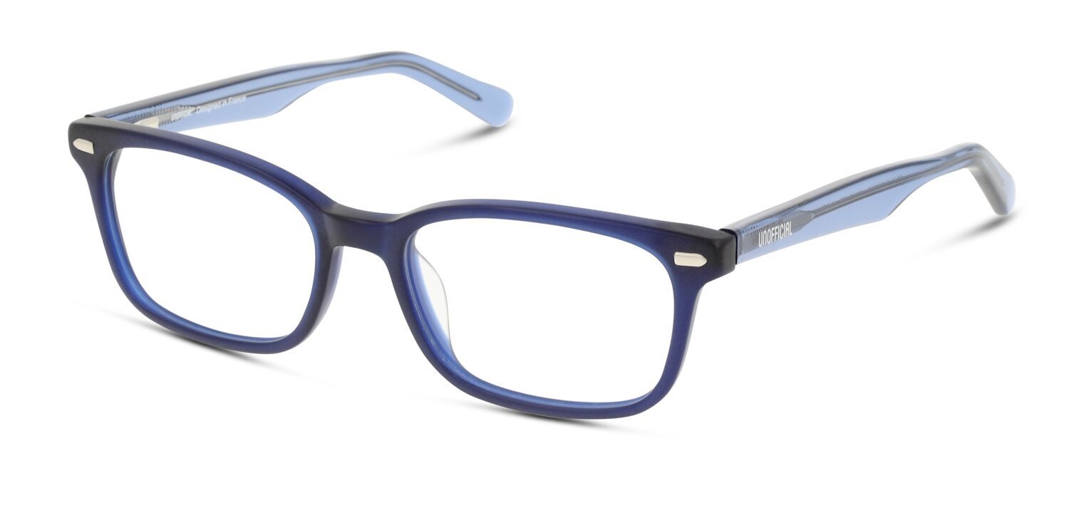 Unofficial Brillen Kind UNOT0007 Rechteckig Blau