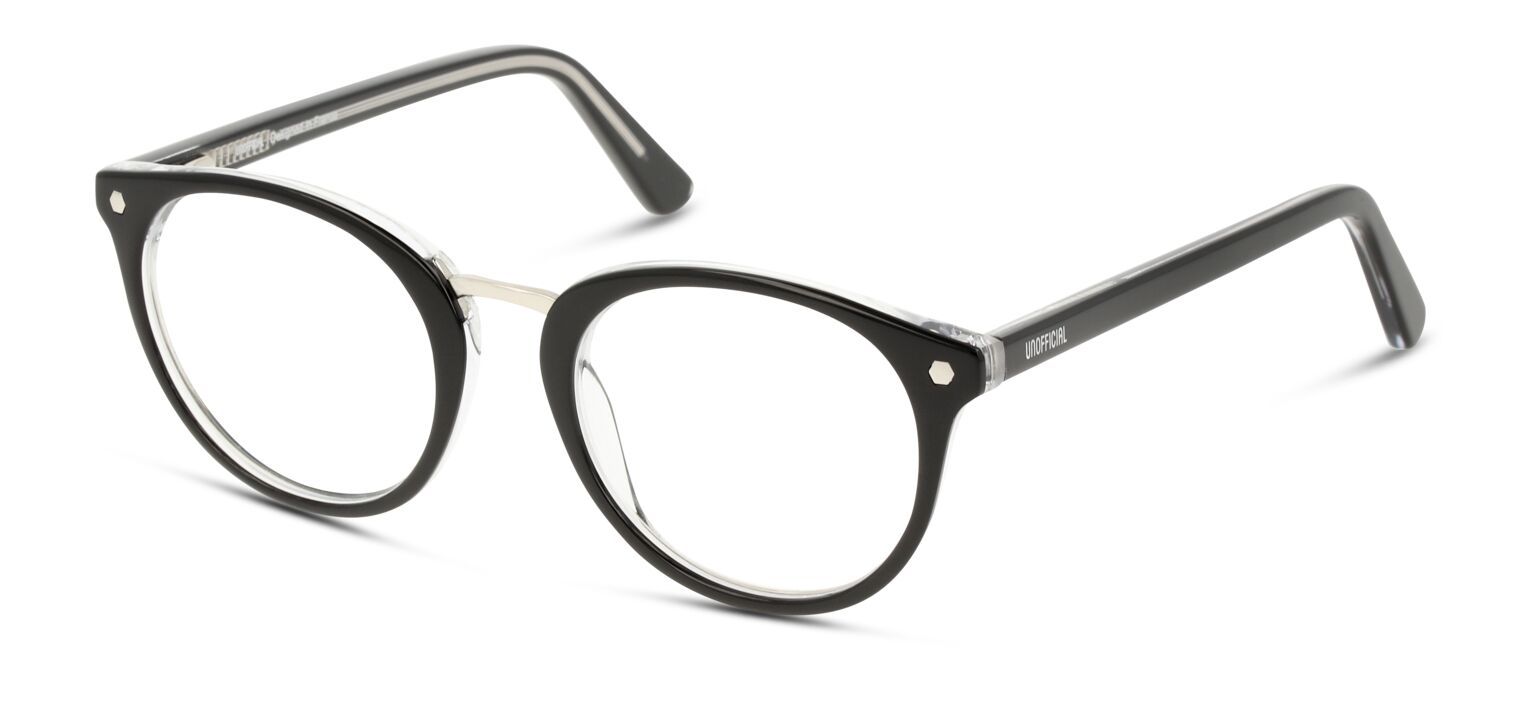 Unofficial Brillen Kind UNOT0022 Oval Schwarz