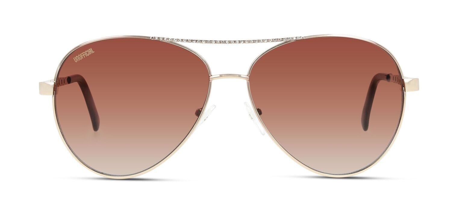 Unofficial Aviator Sonnenbrillen UNSF0034 Gold für Damen
