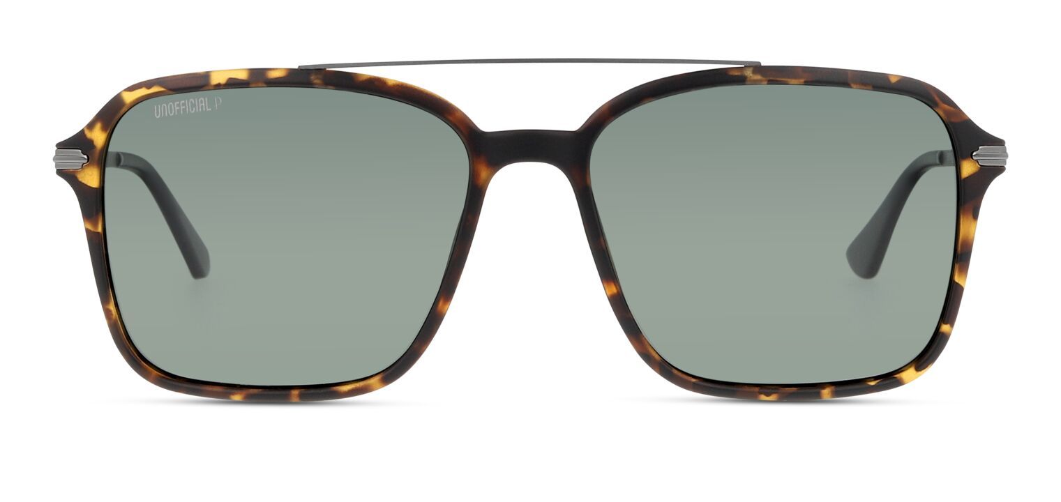 Lunettes de soleil Homme Unofficial UNSM0022P Rectangle Gris