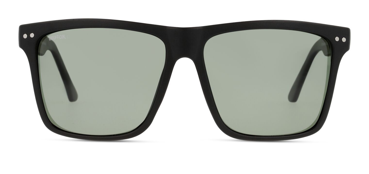 Lunettes de soleil Unofficial Rectangle UNSM0066P Noir pour Homme