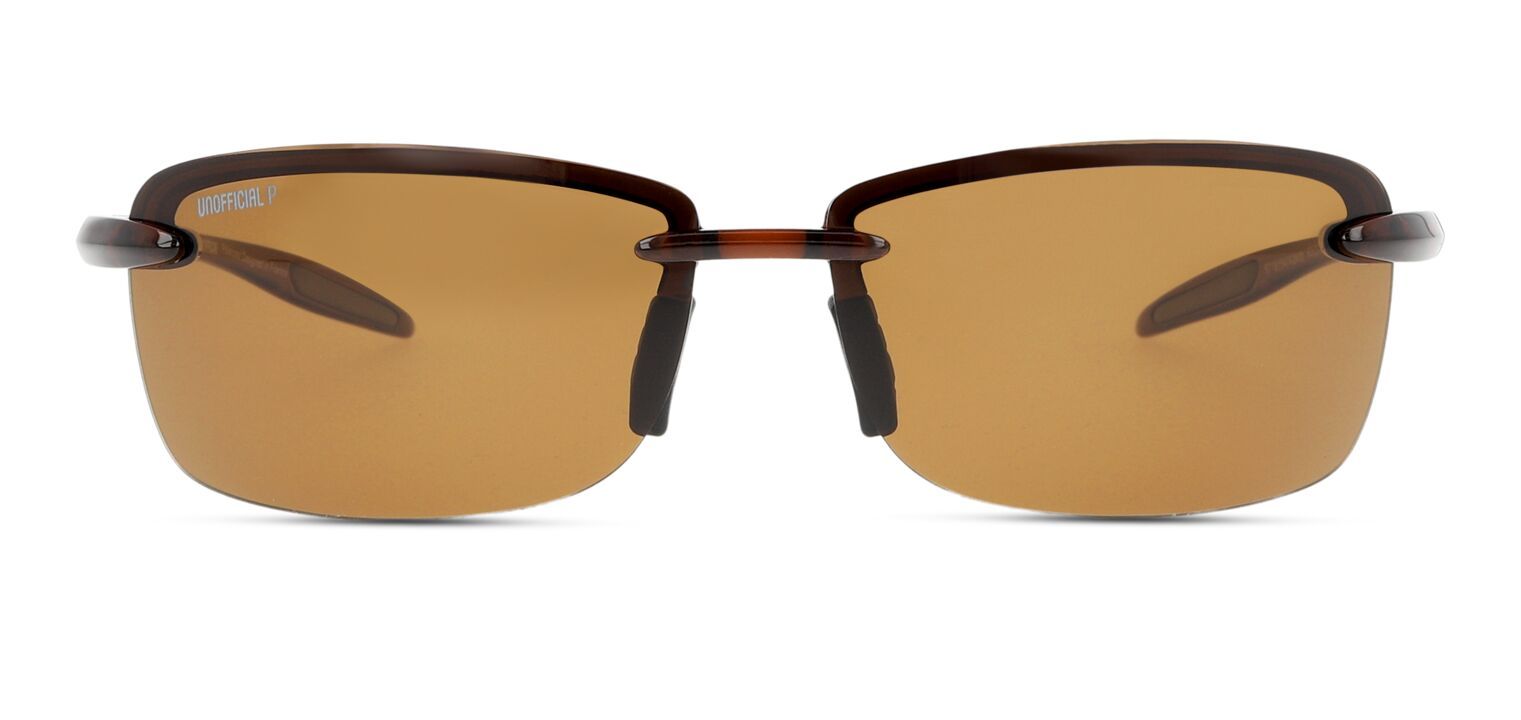 Lunettes de soleil Homme Unofficial UNSM0068P Rectangle Marron