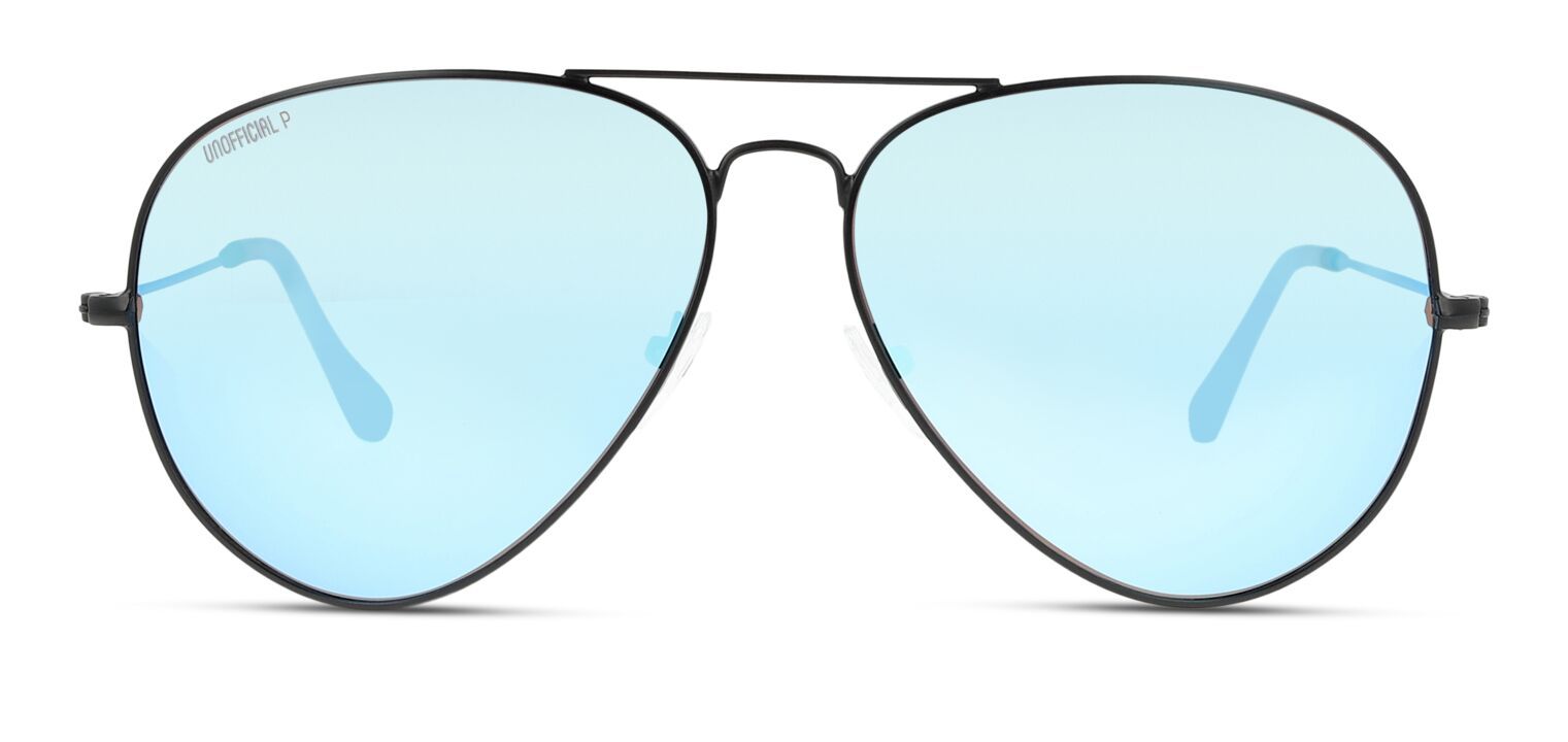 Occhiali da sole Unofficial Aviator UNSU0024P Nero da Uomo-Donna