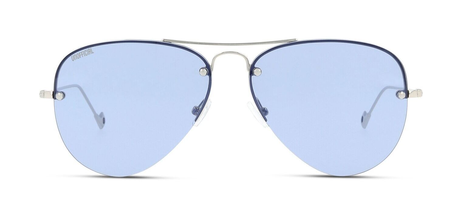 Unofficial Aviator Sonnenbrillen UNSU0040 Sillber für Damen/Herren