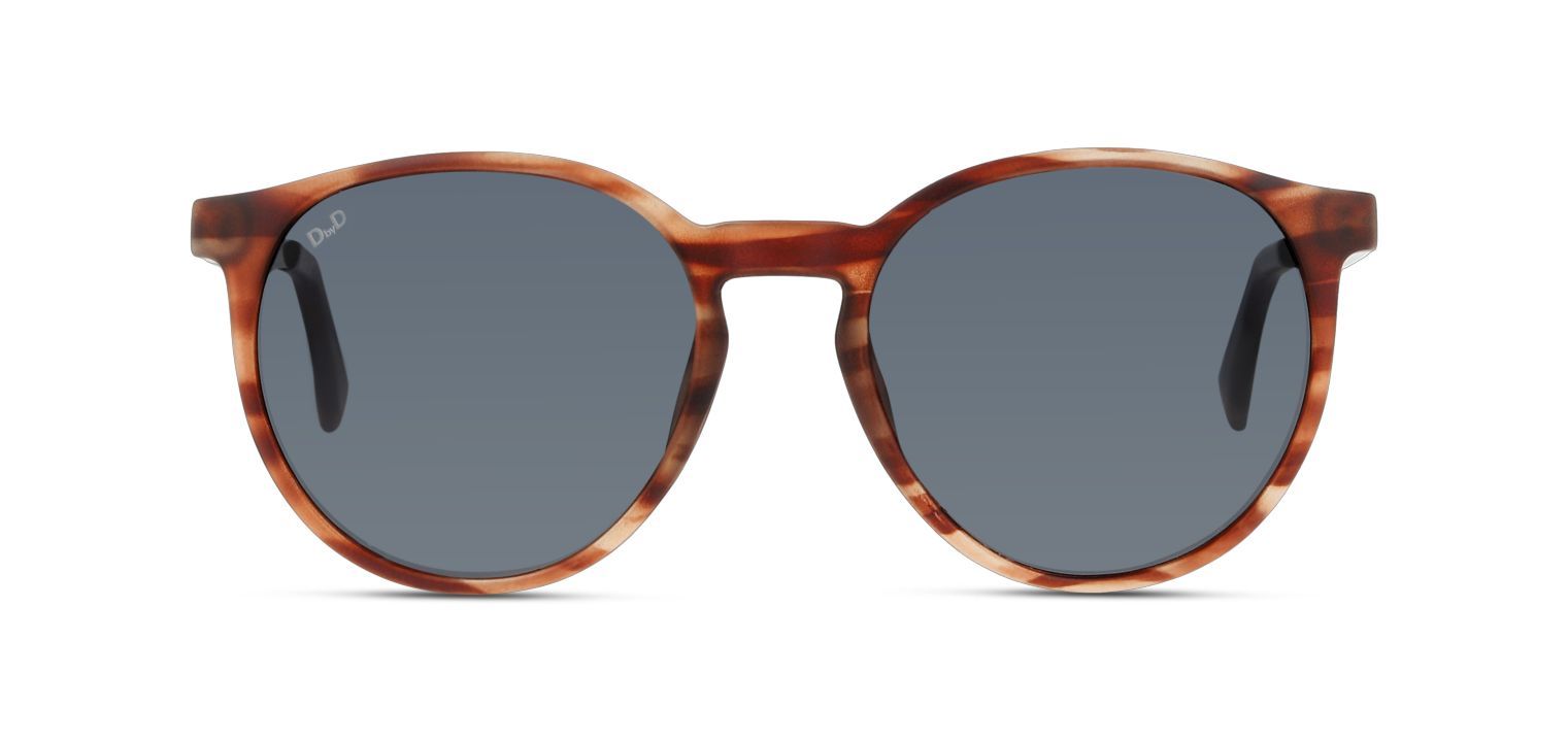 DbyD Rund Sonnenbrillen DBSM0030 Havana für Herren