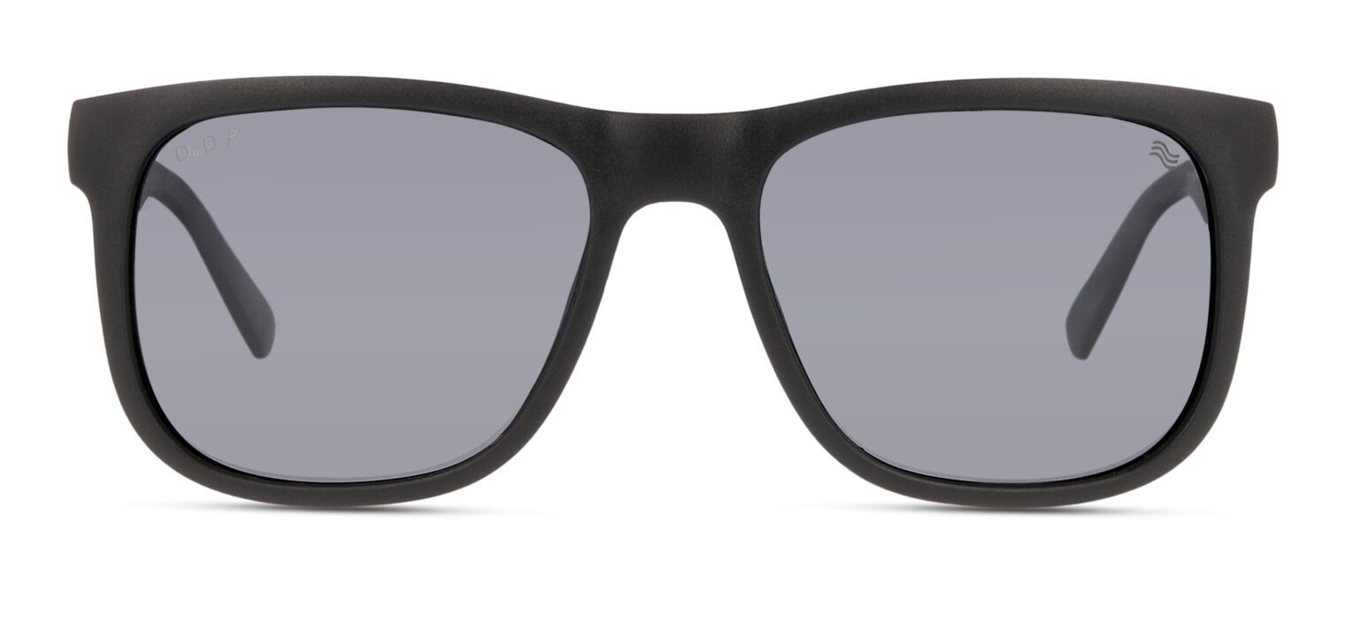 Lunettes de soleil DbyD Rectangle DBSM9011P Noir pour Homme