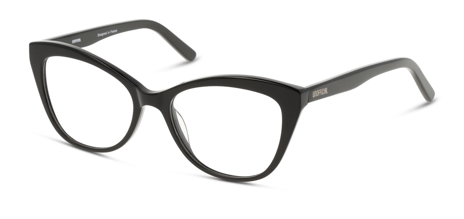 Lunettes de vue Femme Unofficial UNOF0179 Papillon Noir McOptic