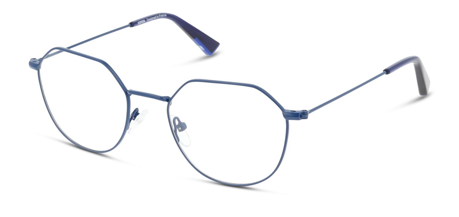 Unofficial Oval Brillen UNOM0124 Blau für Herren