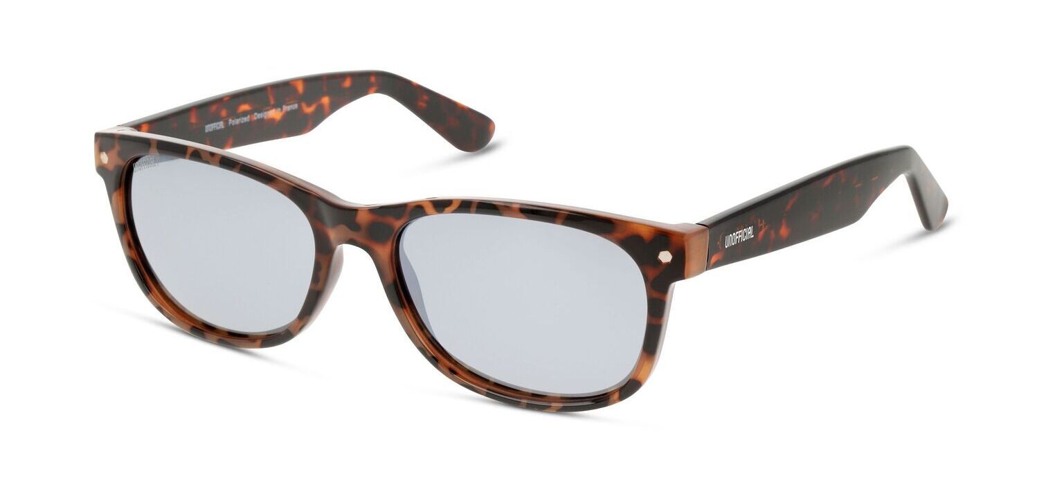 Lunettes de soleil Unofficial Rectangle UNSM0072P Ecaille pour Homme McOptic