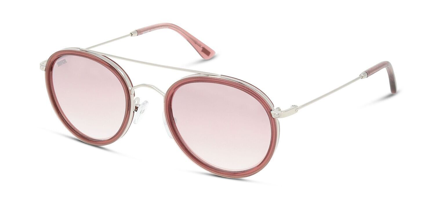 Unofficial Rund Sonnenbrillen UNSU0038 Rosa für Damen/Herren