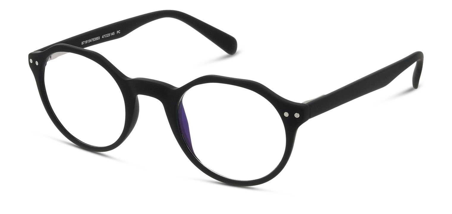 Lunettes de vue GLibrary IBLU01 Ronde Noir