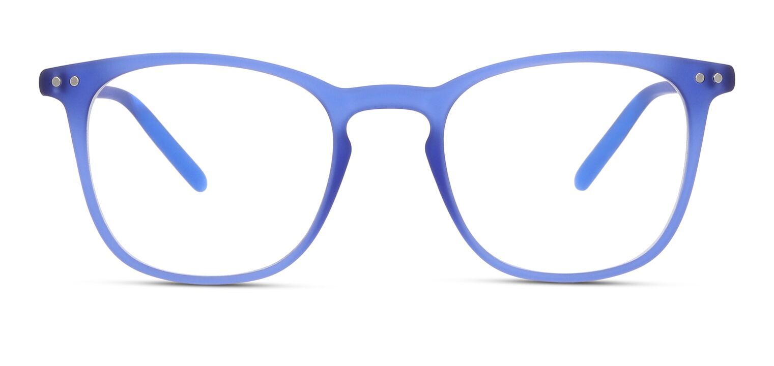 Lunettes pour ecran anti lumiere bleu GLibrary Wayfarer IBLU02 Bleu McOptic