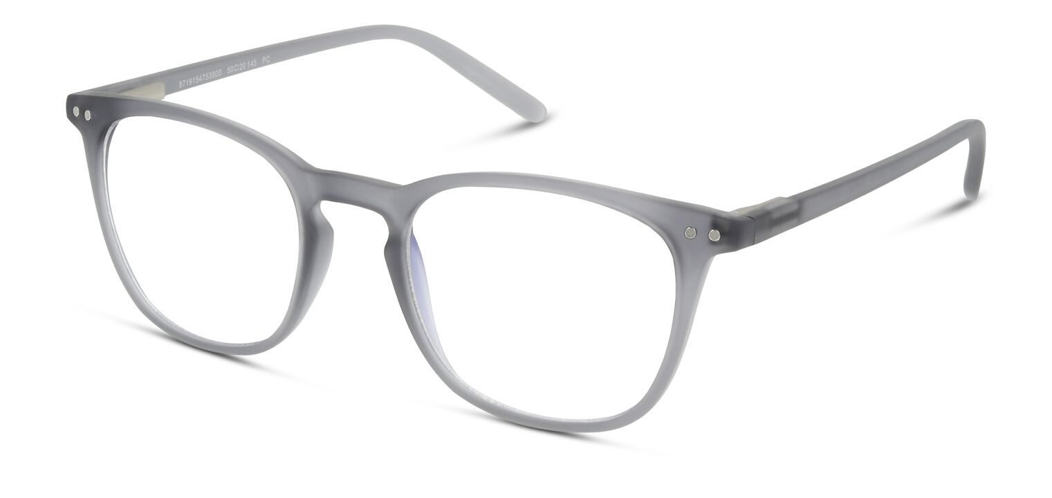 Occhiali anti luce blu GLibrary Wayfarer IBLU02 Grigio