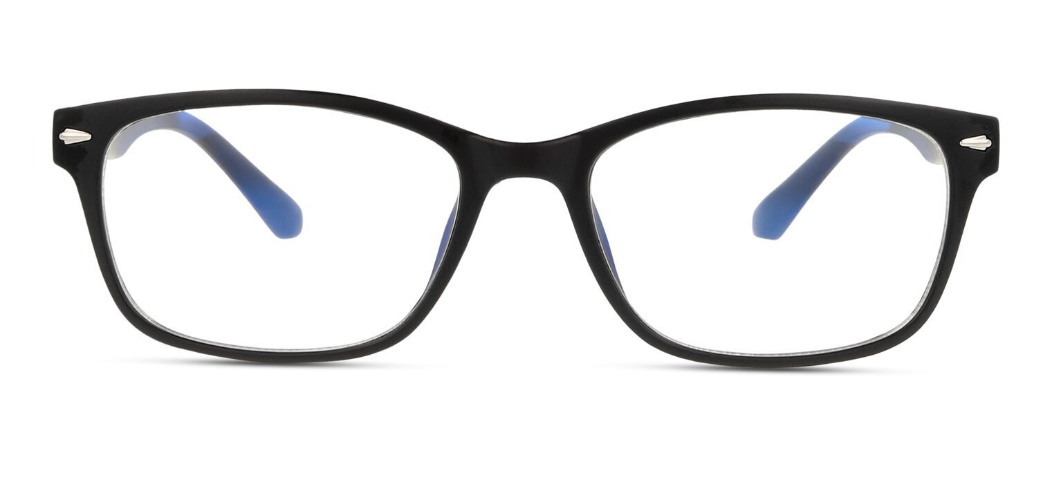 Lunettes de vue GLibrary IBLU07 Rectangle Noir McOptic