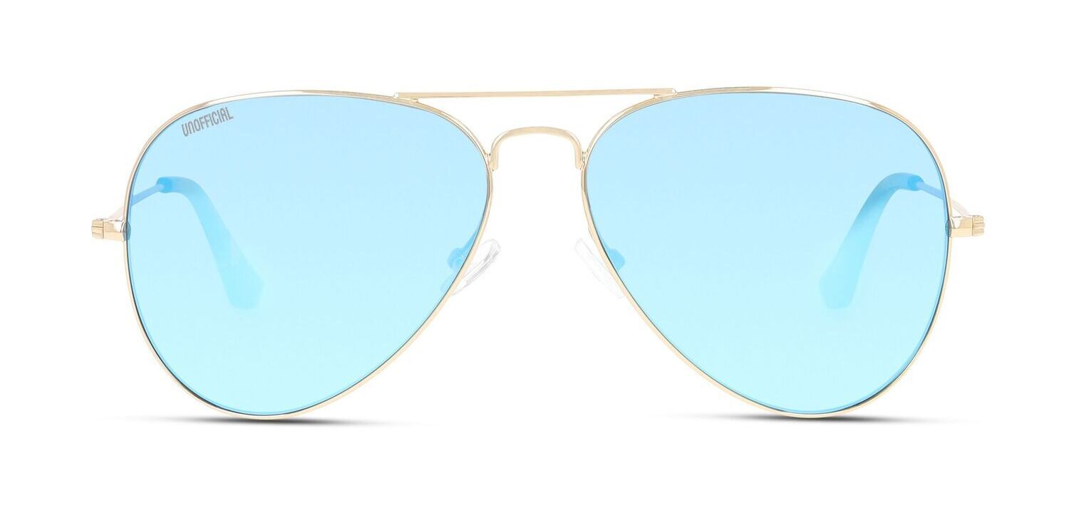 Occhiali da sole Unofficial Aviator UNSU0047 Oro da Uomo-Donna
