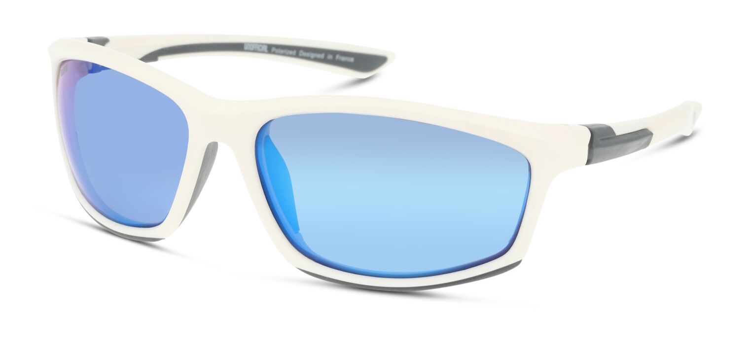 Occhiali da sole Unofficial Rettangolari UNSM0060P Bianco da Uomo