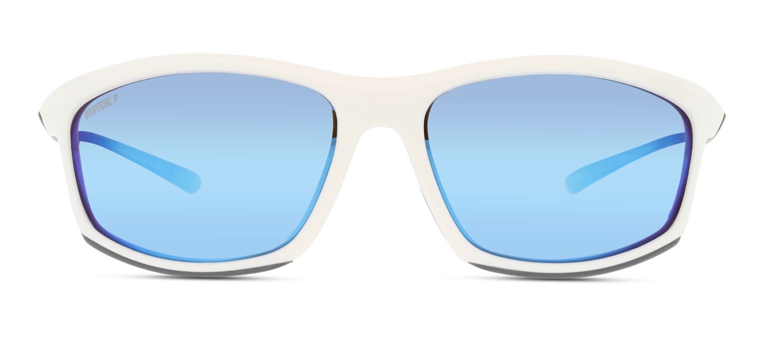 Occhiali da sole Unofficial Rettangolari UNSM0060P Bianco da Uomo
