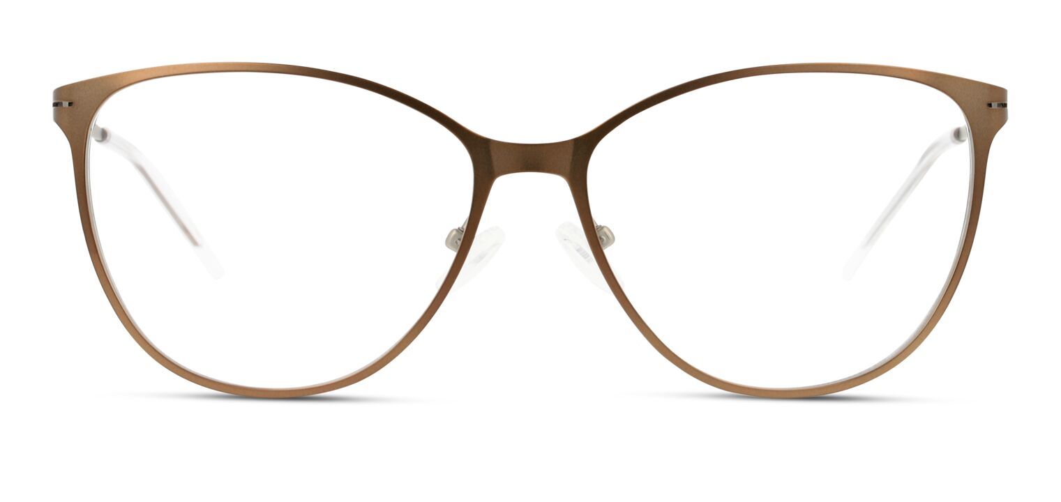 DbyD Schmetterling Brillen DBOF9016 Beige für Damen