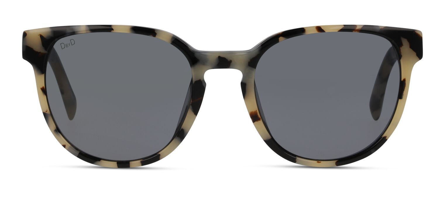 DbyD Rechteckig Sonnenbrillen DBSF5003 Beige für Damen
