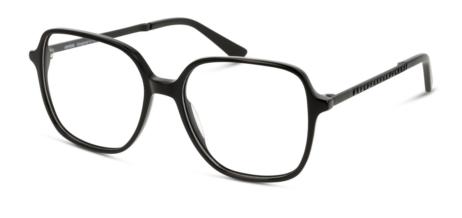 Lunettes de vue Femme Unofficial UNOF0288 Rectangle Noir