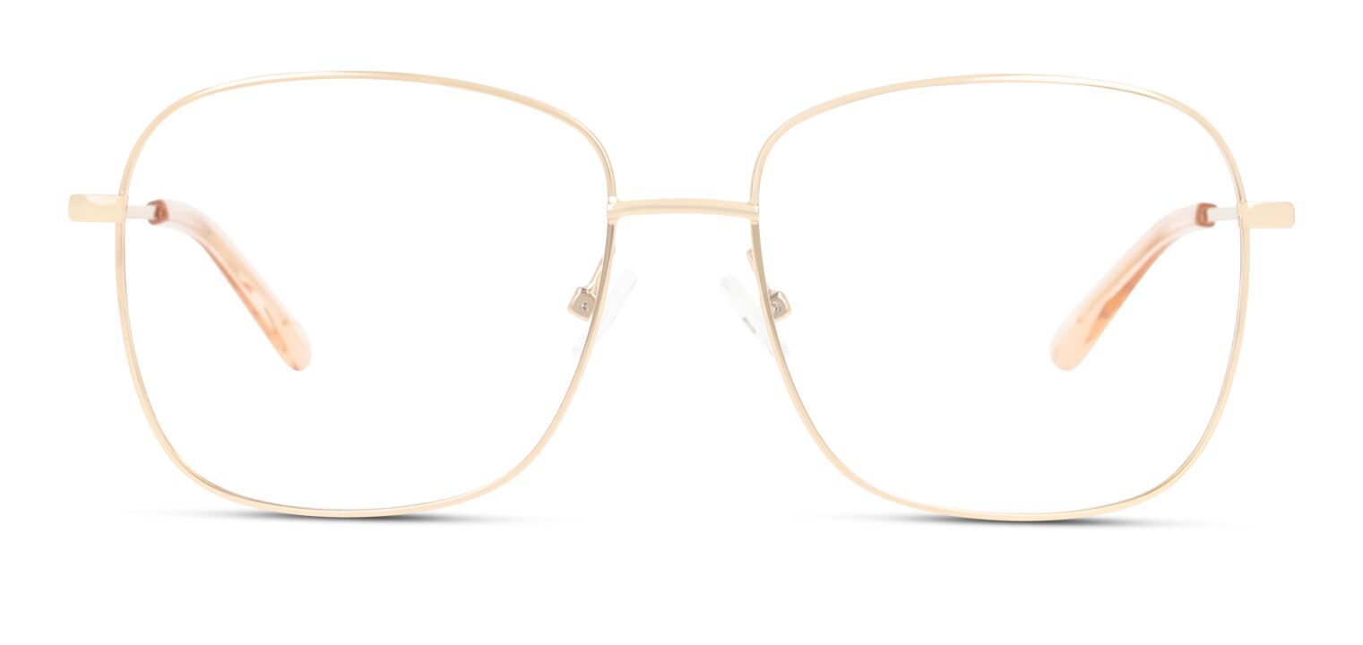 Lunettes de vue Femme Unofficial UNOF0305 Rectangle Doré McOptic