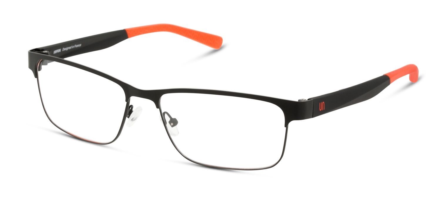Lunettes de vue Homme Unofficial UNOM0199 Rectangle Noir McOptic