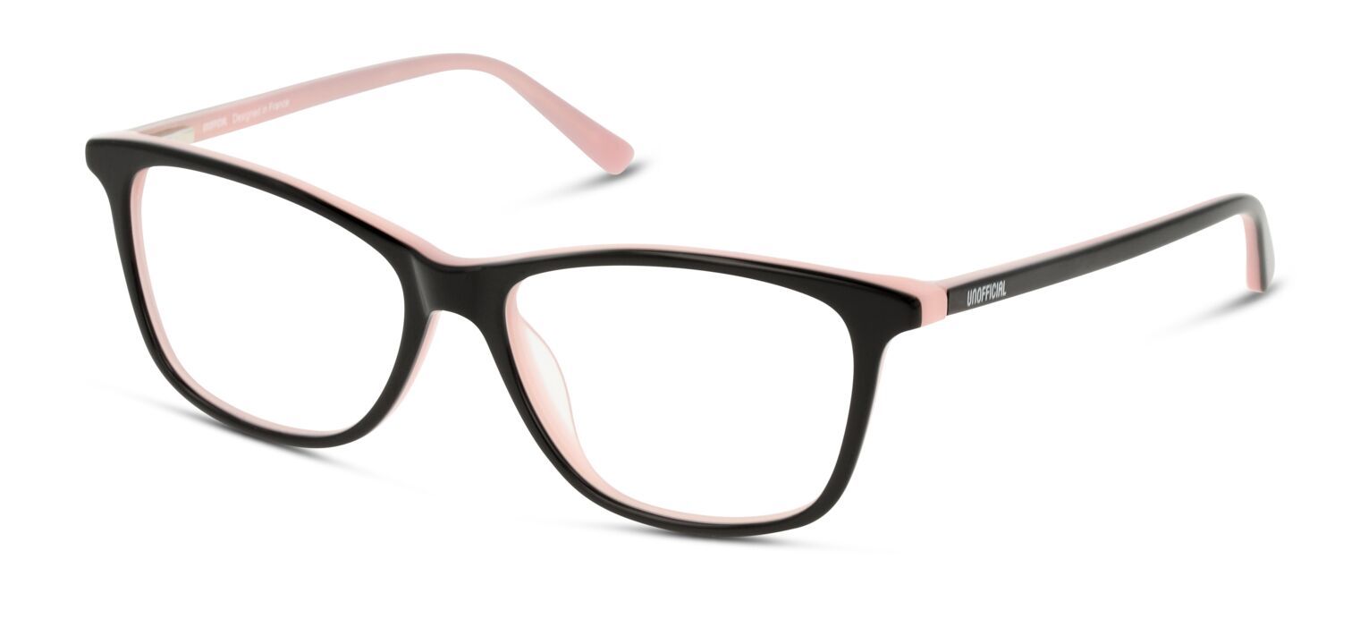 Lunettes de vue Femme Unofficial UNOF0306 Rectangle Noir