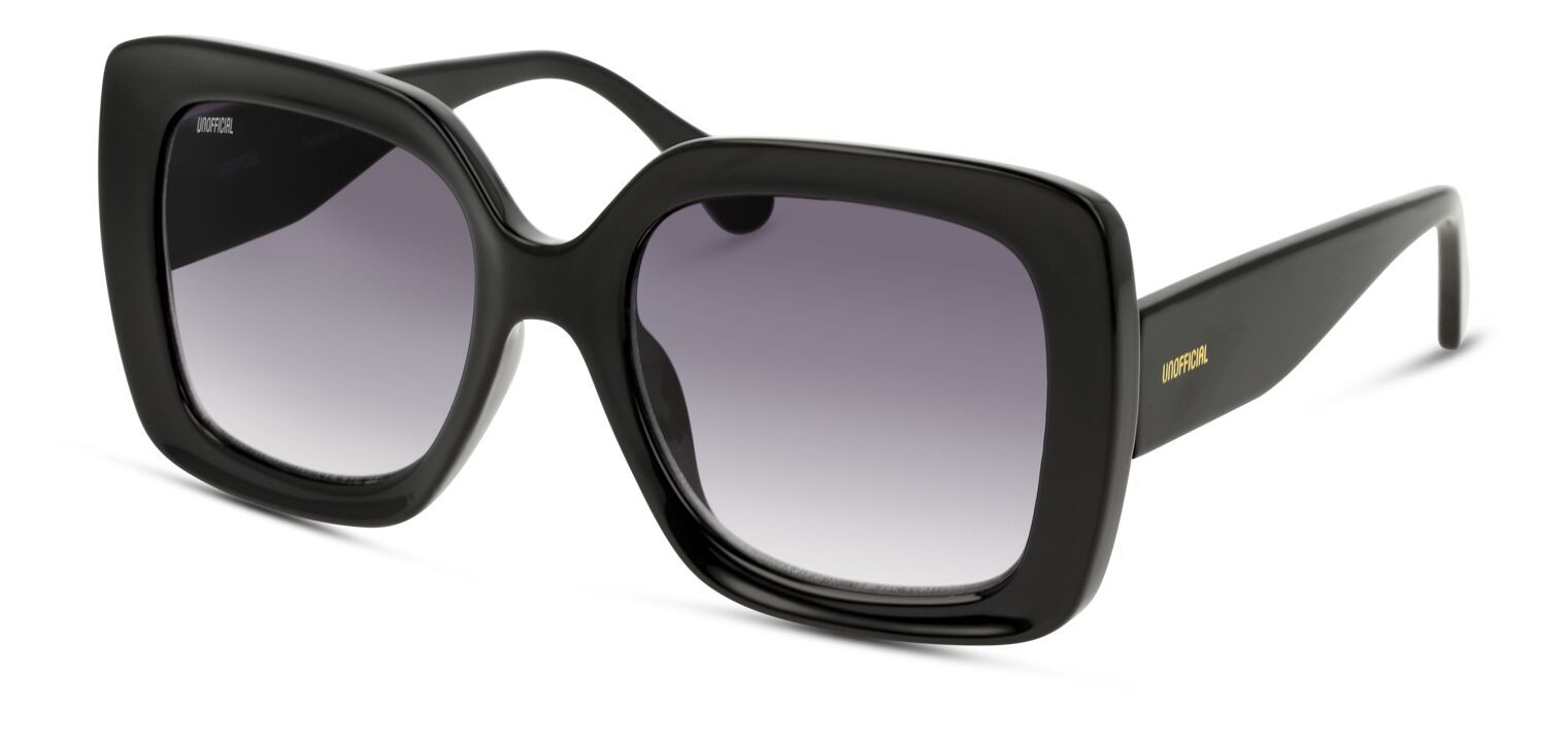 Lunettes de soleil Femme Unofficial UNSF0119 Rectangle Noir