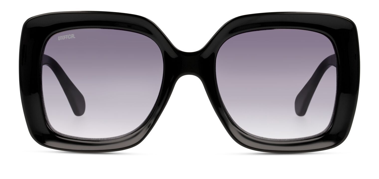 Lunettes de soleil Femme Unofficial UNSF0119 Rectangle Noir