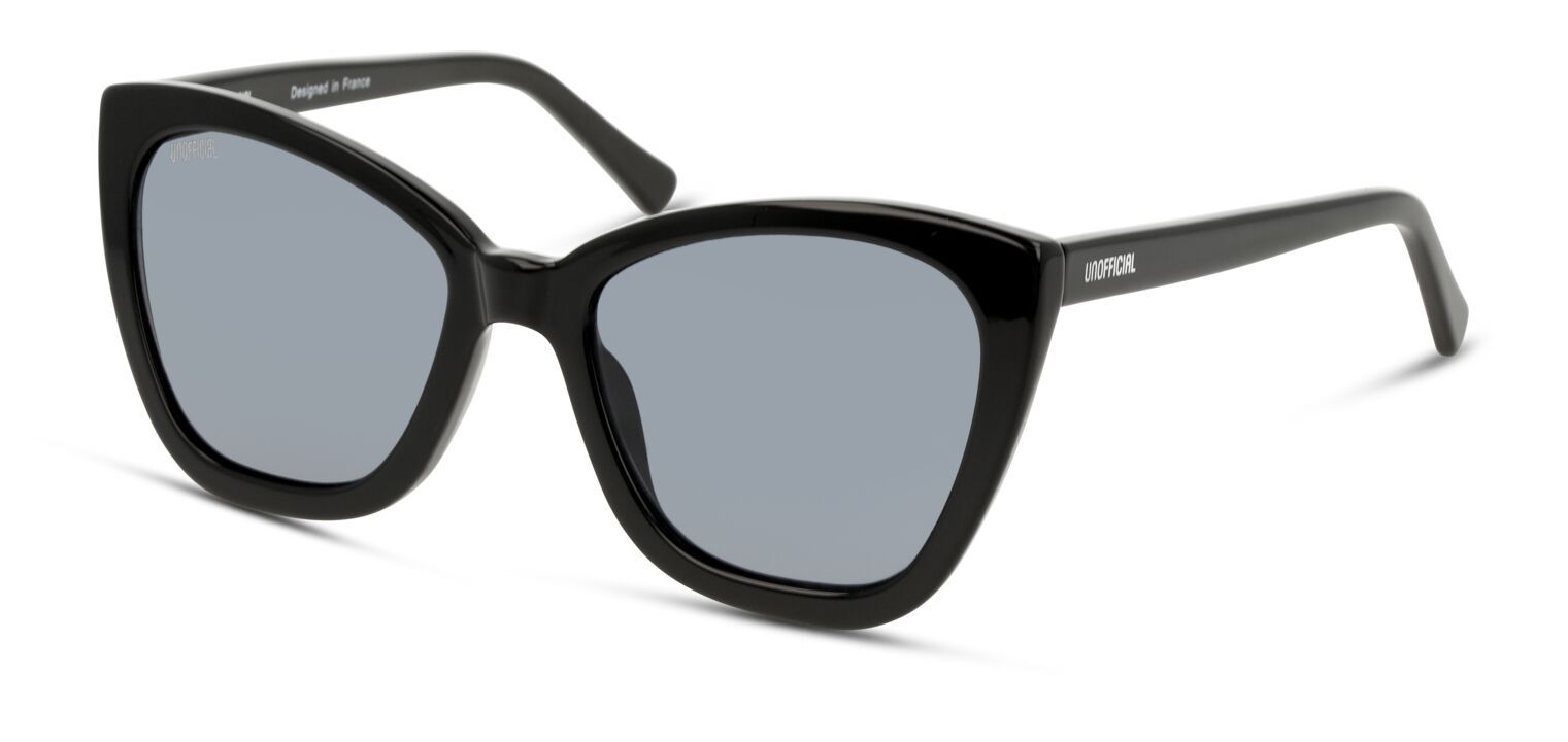 Unofficial Schmetterling Sonnenbrillen UNSF0114 Schwarz für Damen