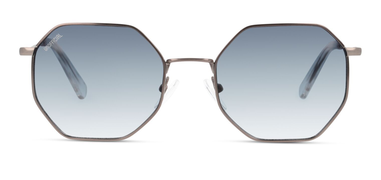 Occhiali da sole Unofficial Rettangolari UNSU0075 Grigio da Uomo-Donna