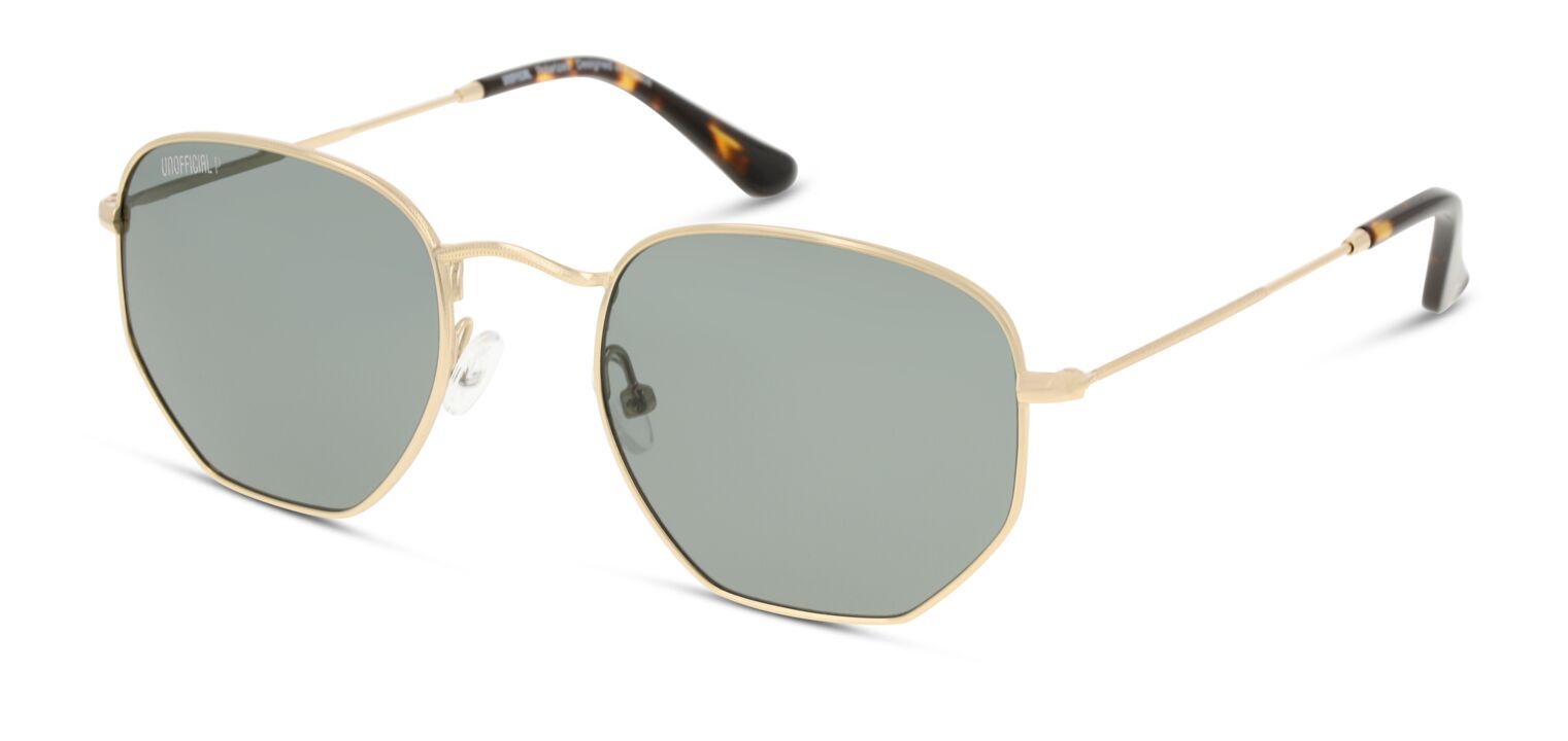 Occhiali da sole Uomo-Donna Unofficial UNSU0051P Rotonda Oro McOptic