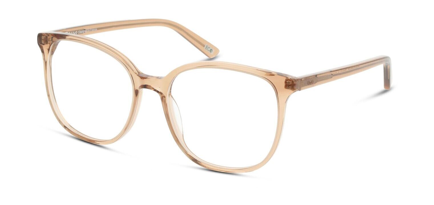 DbyD Rechteckig Brillen DBOF0044 Beige für Damen